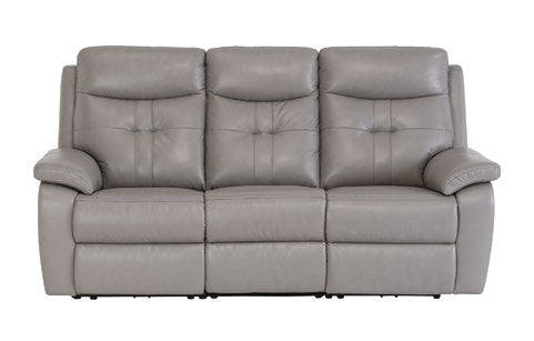 Stockholm Grey 3 Seater Electric Sofa