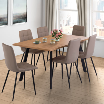 Virgo PU Dining Chair Light Taupe