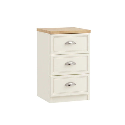Vittoria 3 Drawer Bedside Chest