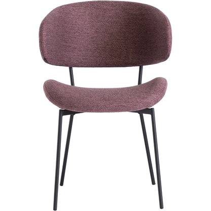 Willow Fabric Chair Dusty Rose