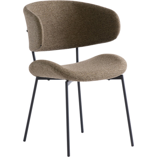 Willow Fabric Chair Olive Green