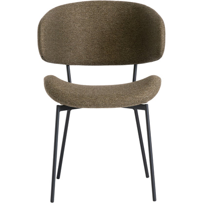Willow Fabric Chair Olive Green