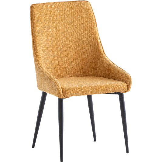 Charlotte Dining Chair Mustard