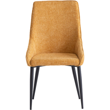 Charlotte Dining Chair Mustard