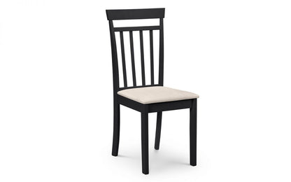 Coast Black Wooden Dining Chair