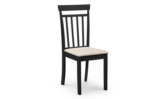 Coast Black Wooden Dining Chair
