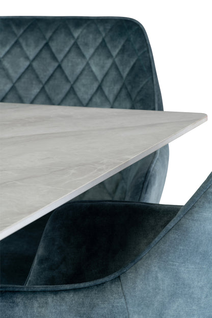 Cora Rebecca Grey 1.8m Dining Table