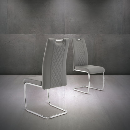 Garbo Dining Chair Grey