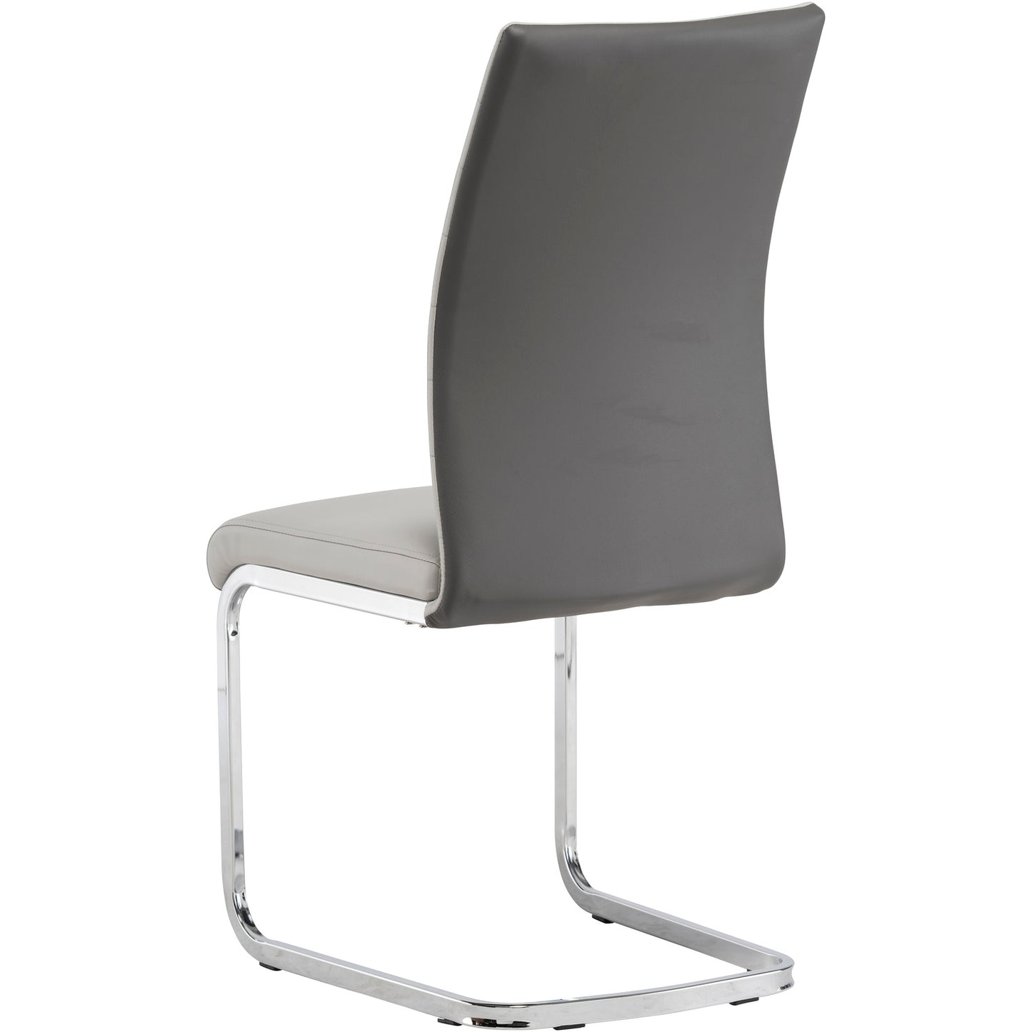 Jasper Faux Leather - Grey Light Grey