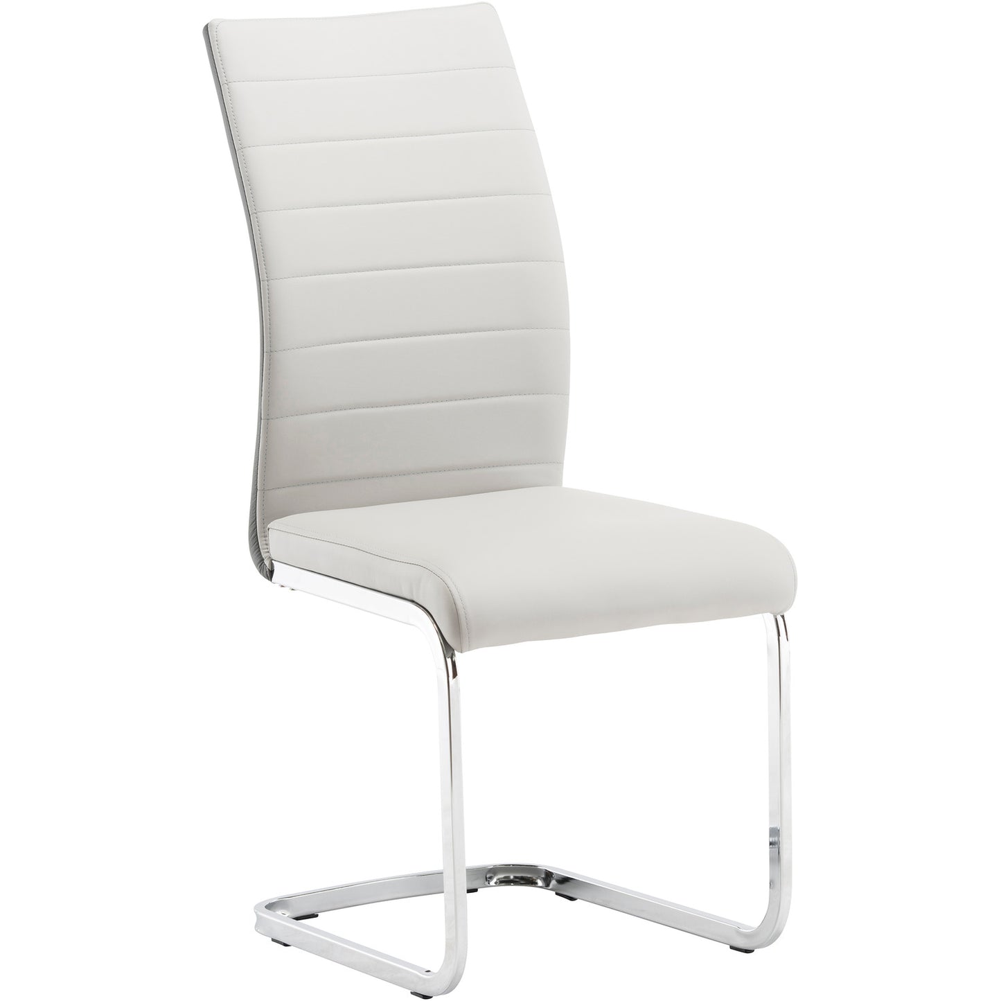 Jasper Faux Leather - Grey Light Grey