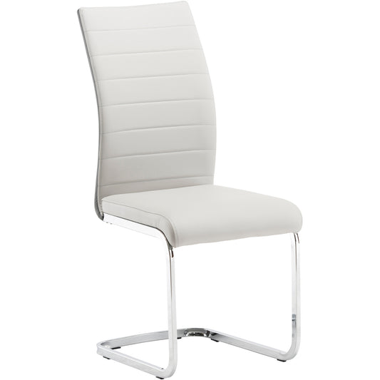 Jasper Faux Leather - Grey Light Grey