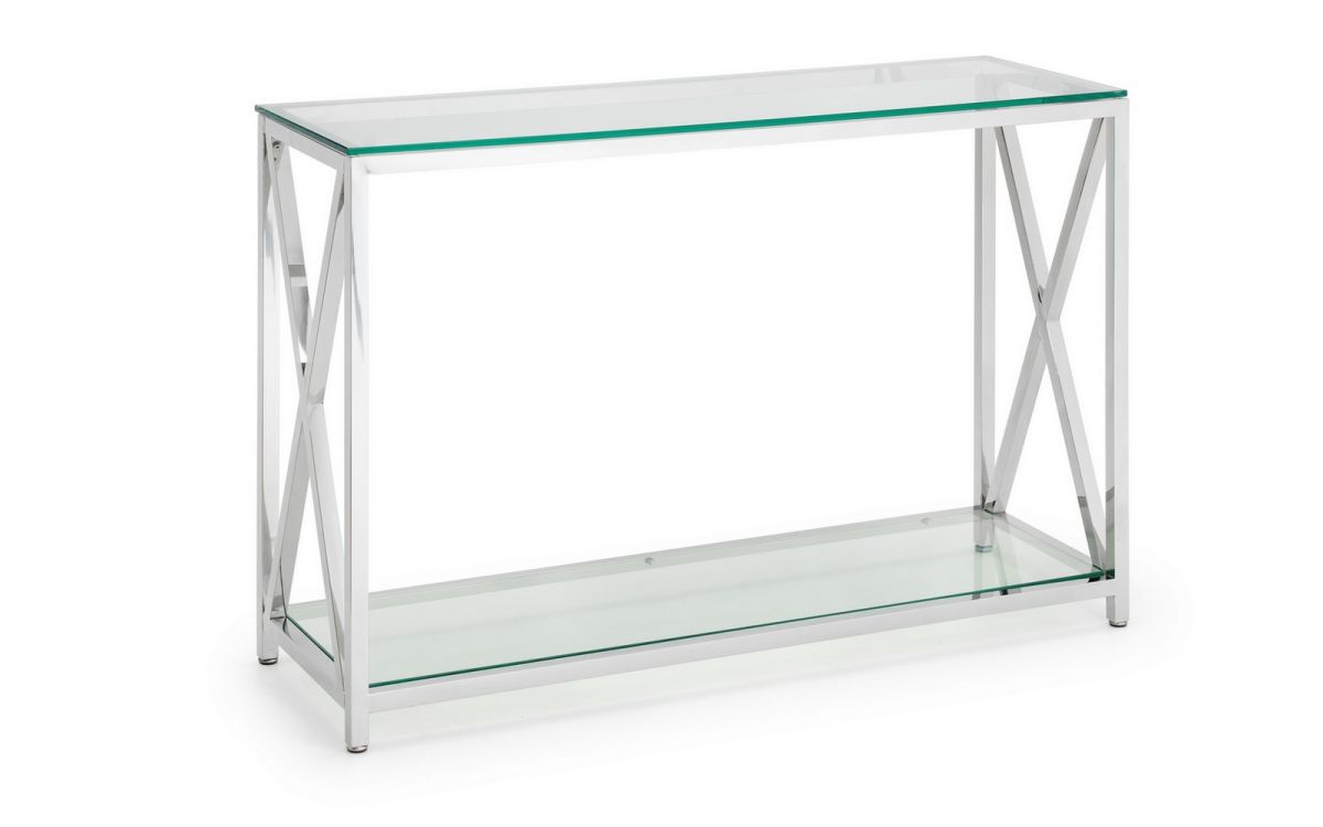 Miami Console Table Silver