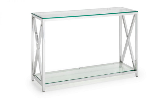 Miami Console Table Silver