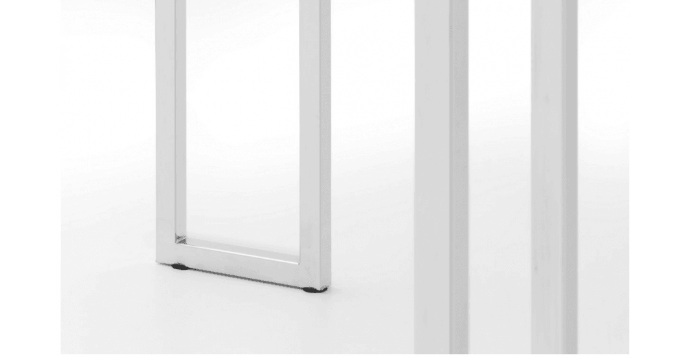 Positano Marble and Chrome Dining Table