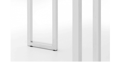 Positano Marble and Chrome Dining Table