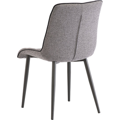 Picasso Dining Chair Grey Fabric