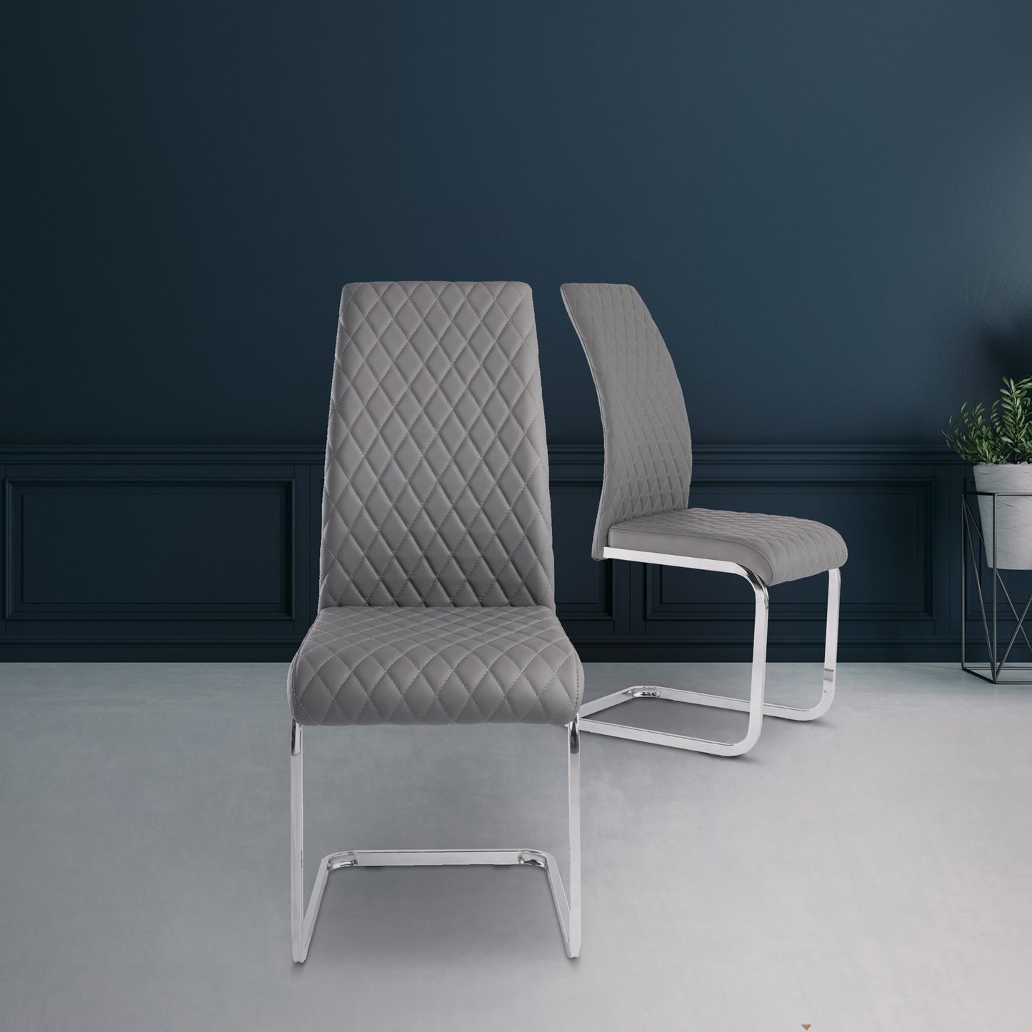 Tokyo Dining Chair Grey