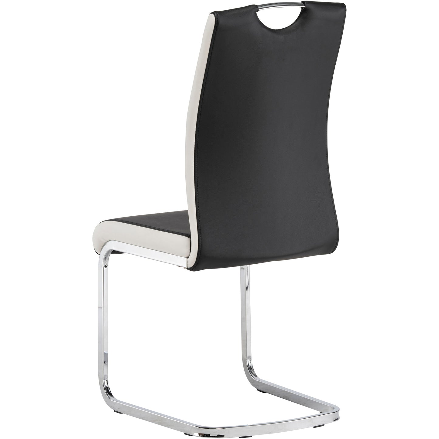 Venice Dining Chair - Black White