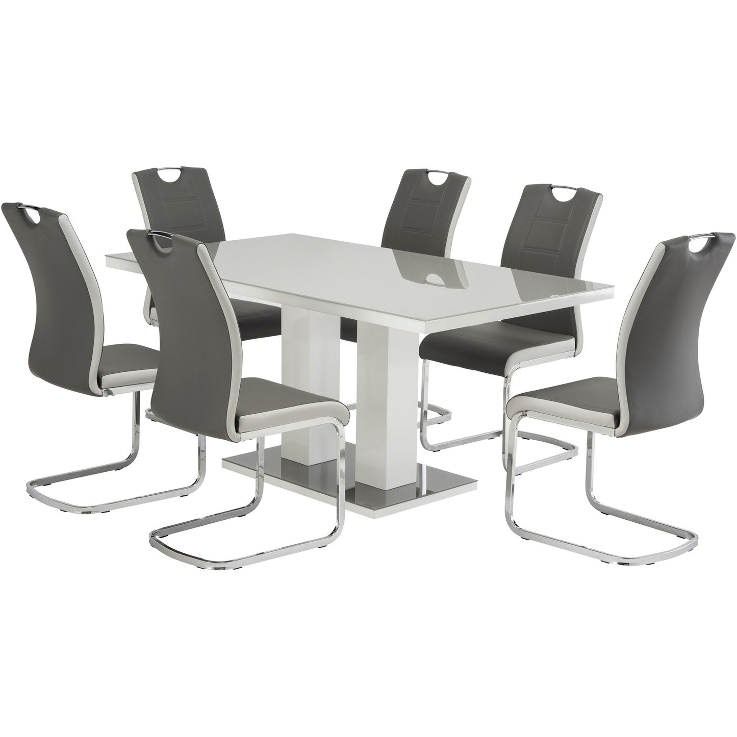 Venice Dining Chair Grey - Light Grey