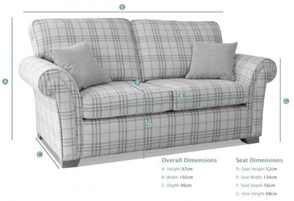 Lancaster 2 Seater Sofa