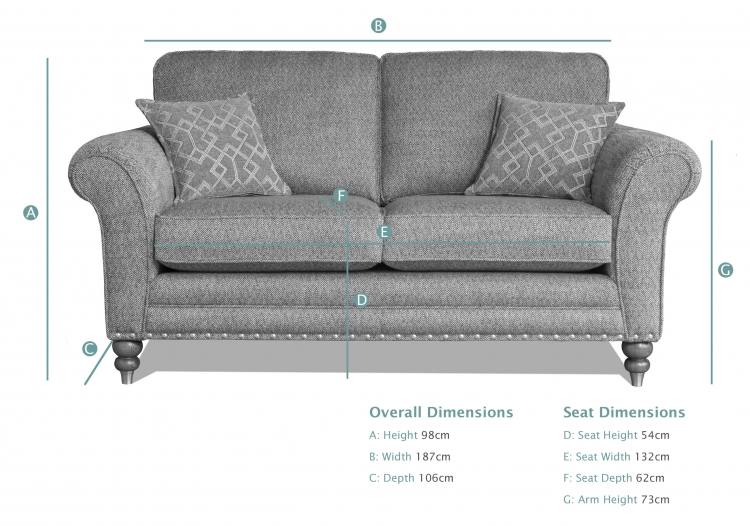 Chicago 2 Seater Sofa