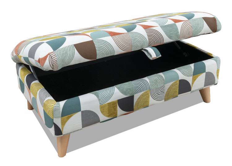 Orlando Legged Ottoman