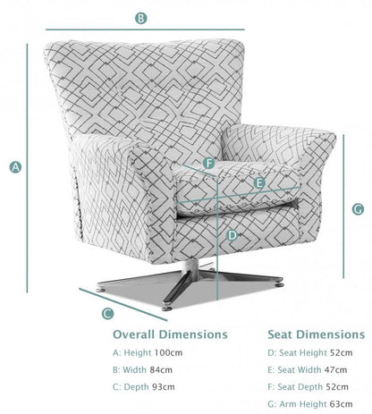 Memphis Swivel Chair
