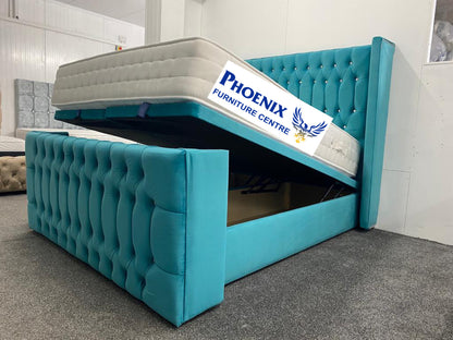 Quebec Ottoman Bedframe